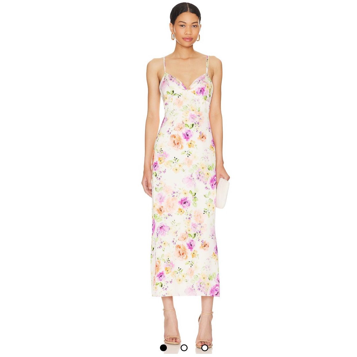 Favorite Daughter Rosemary Floral Slip Dress In Oahu Watercolor Size 6